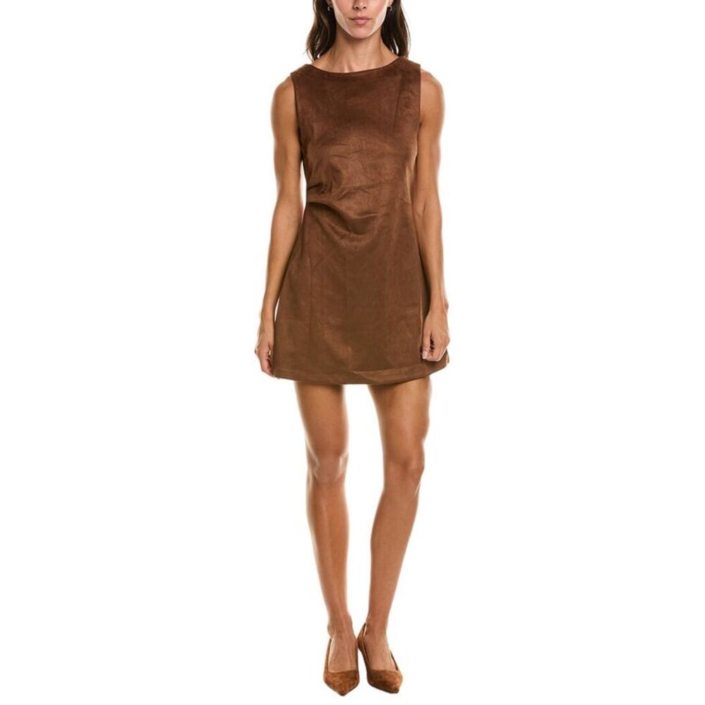 Abbey Womens  Mini Dress, Brown